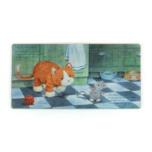 Jellycat Ginger the Courageous Kitten Book